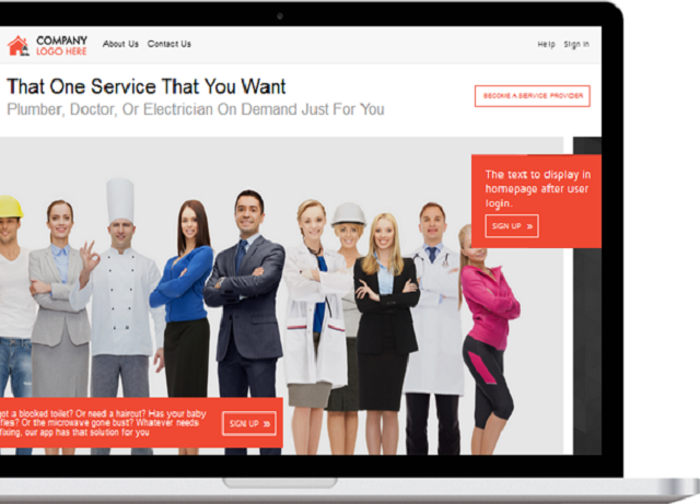 on demand service app