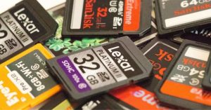 how to clear an sd card