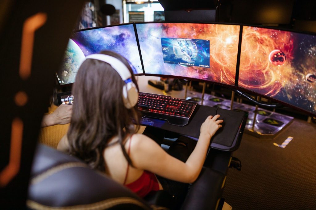 great gaming setup here