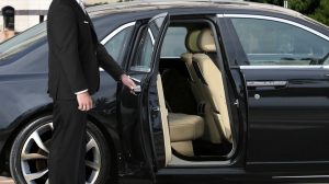 Corporate event chauffeur hire