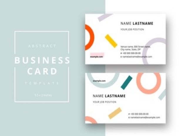 standout business card