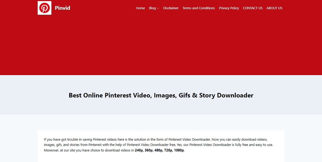 download pinterest videos