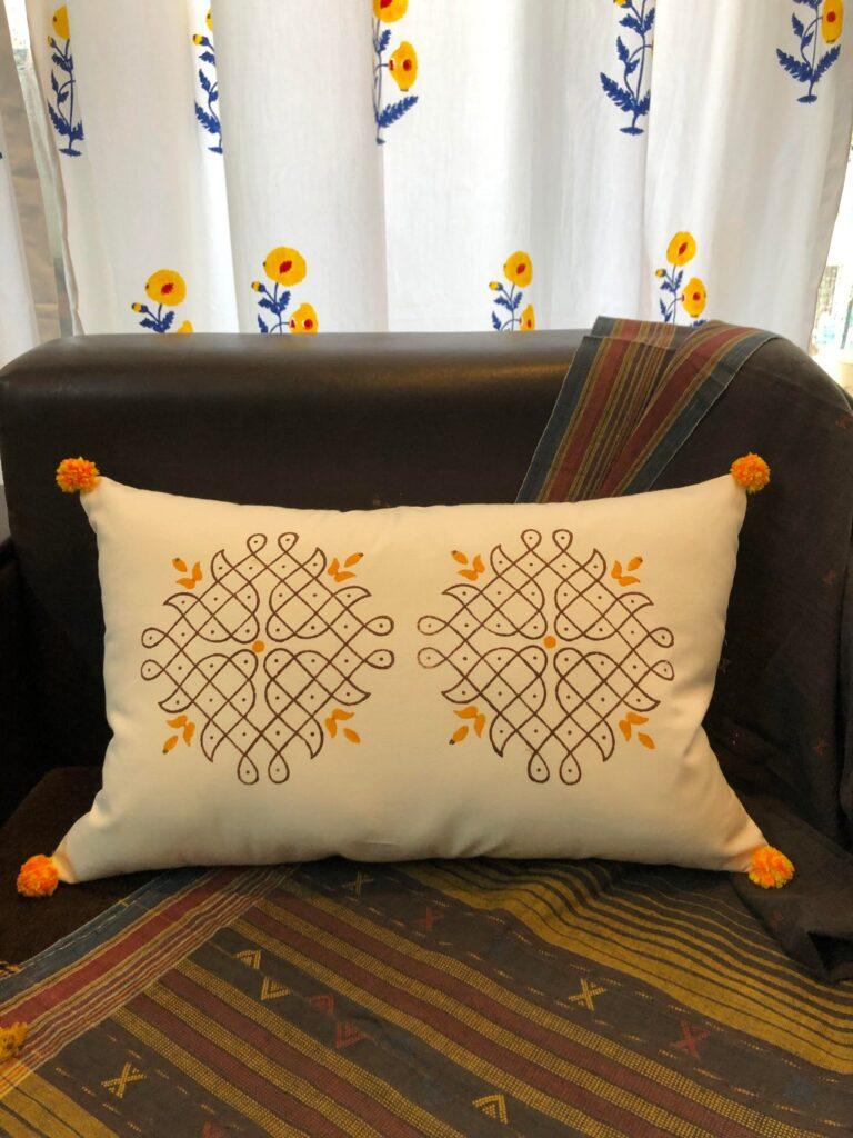 cotton cushion cover