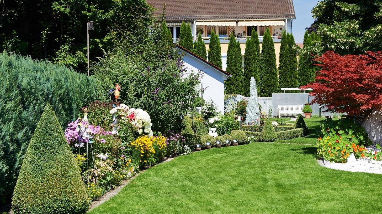 low maintenance garden