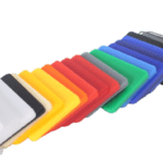 colored perspex sheet