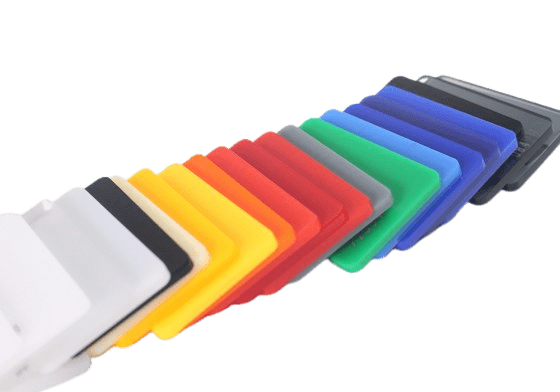 colored perspex sheet