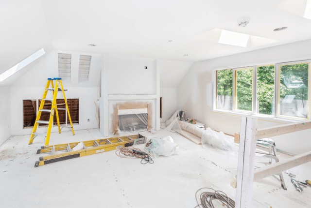 renovating home