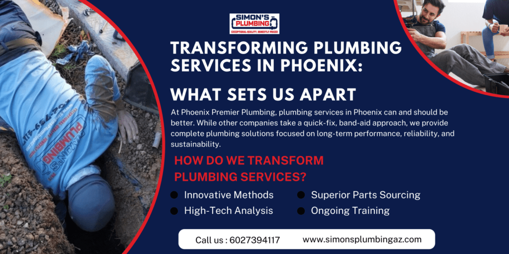 plumbing services in phoenix