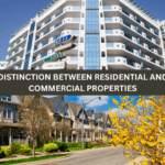 distinction between residential and commercial properties