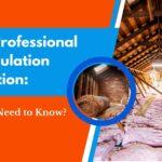 attic insulation installation