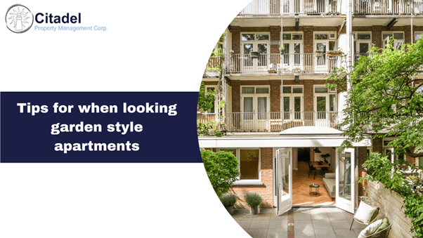 garden style apartments