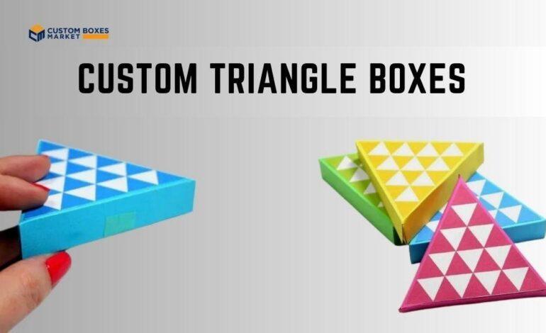 custom triangle boxes