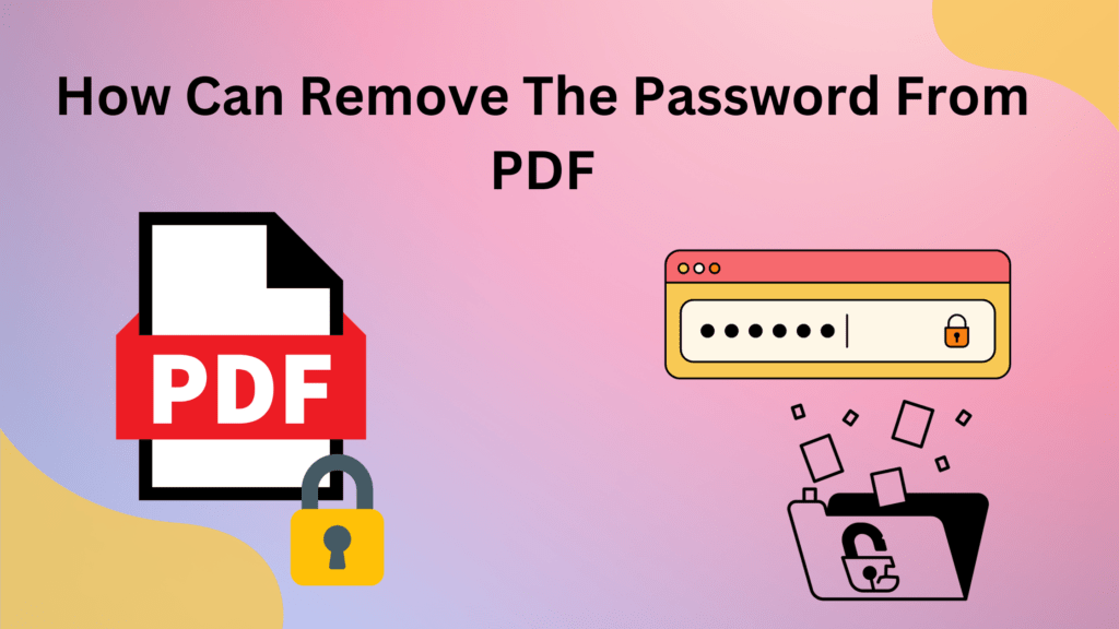 remove password from pdf