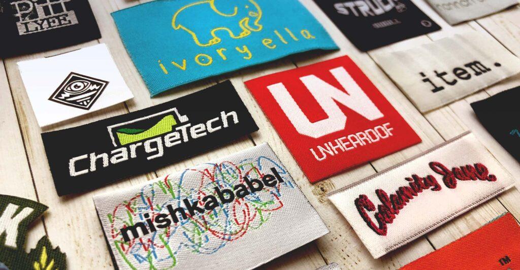 woven clothing labels
