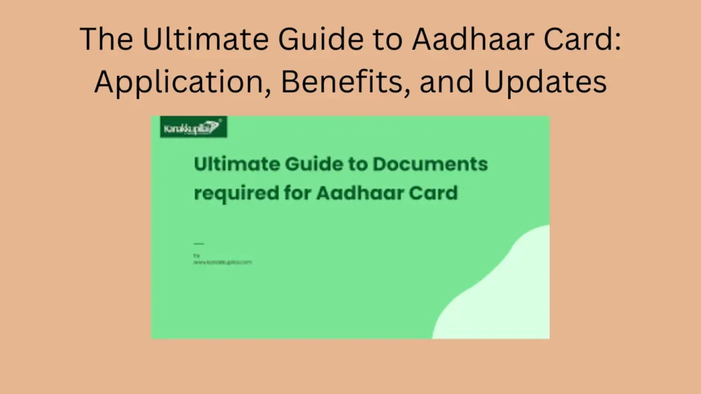 aadhaar card application