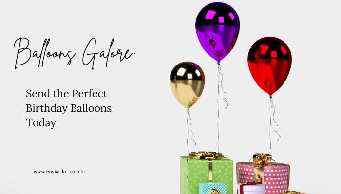 birthday balloons