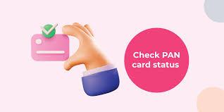 pan card status