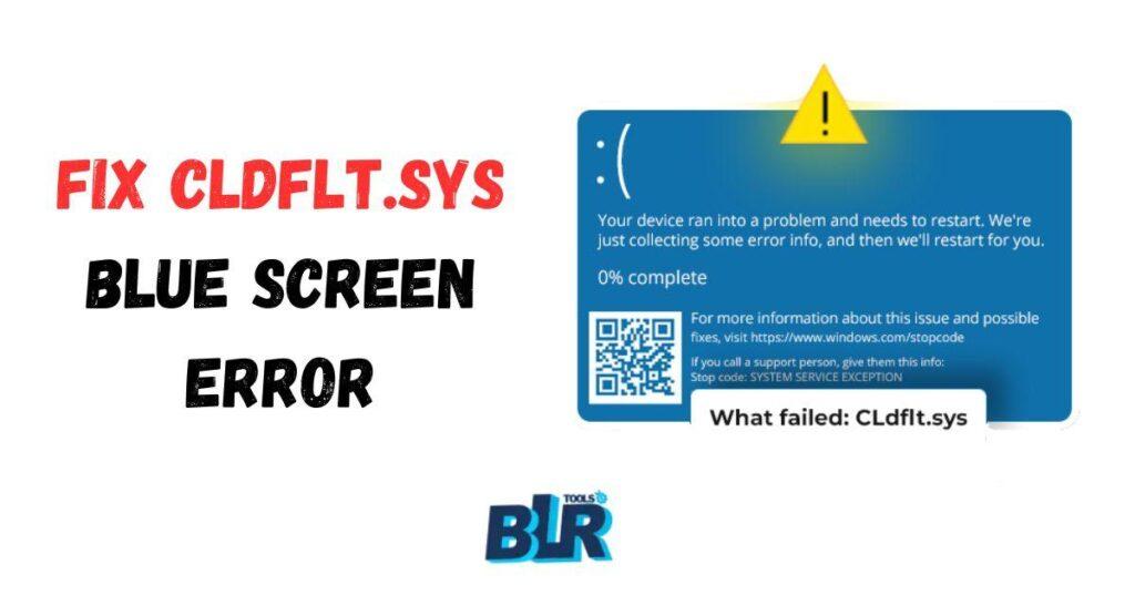 blue screen error