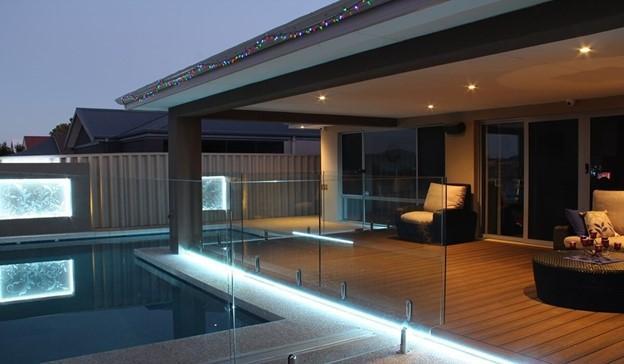 glass pool fencing rosebud