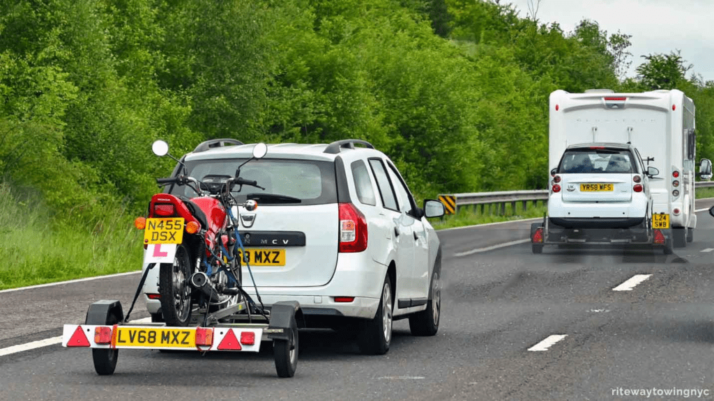 motorcycle towing