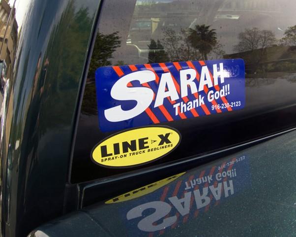 vehicle signage