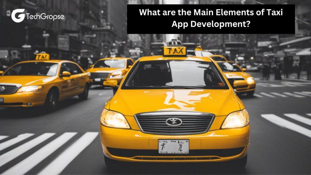 taxi app development
