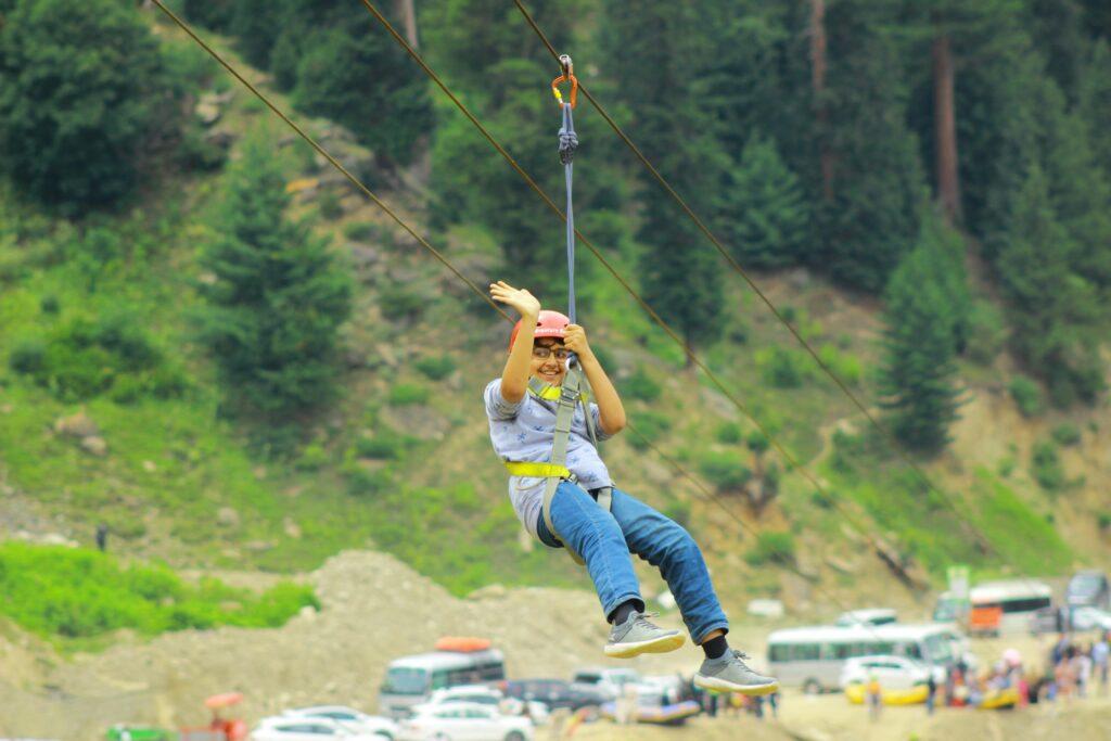 zipline in munnar