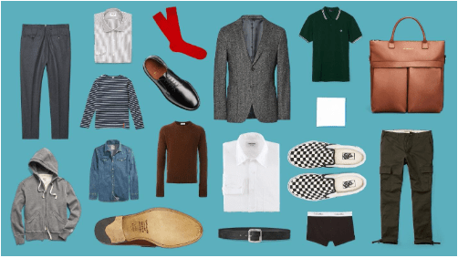 modern guys wardrobe