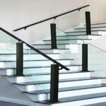 staircase glass railing