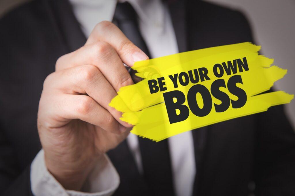 own business