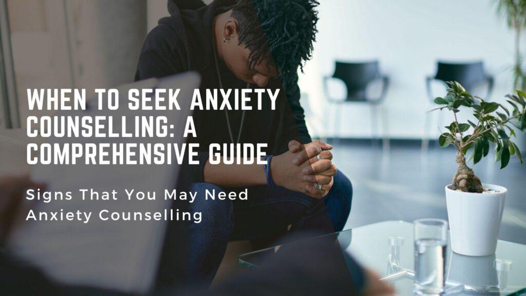 anxiety counselling